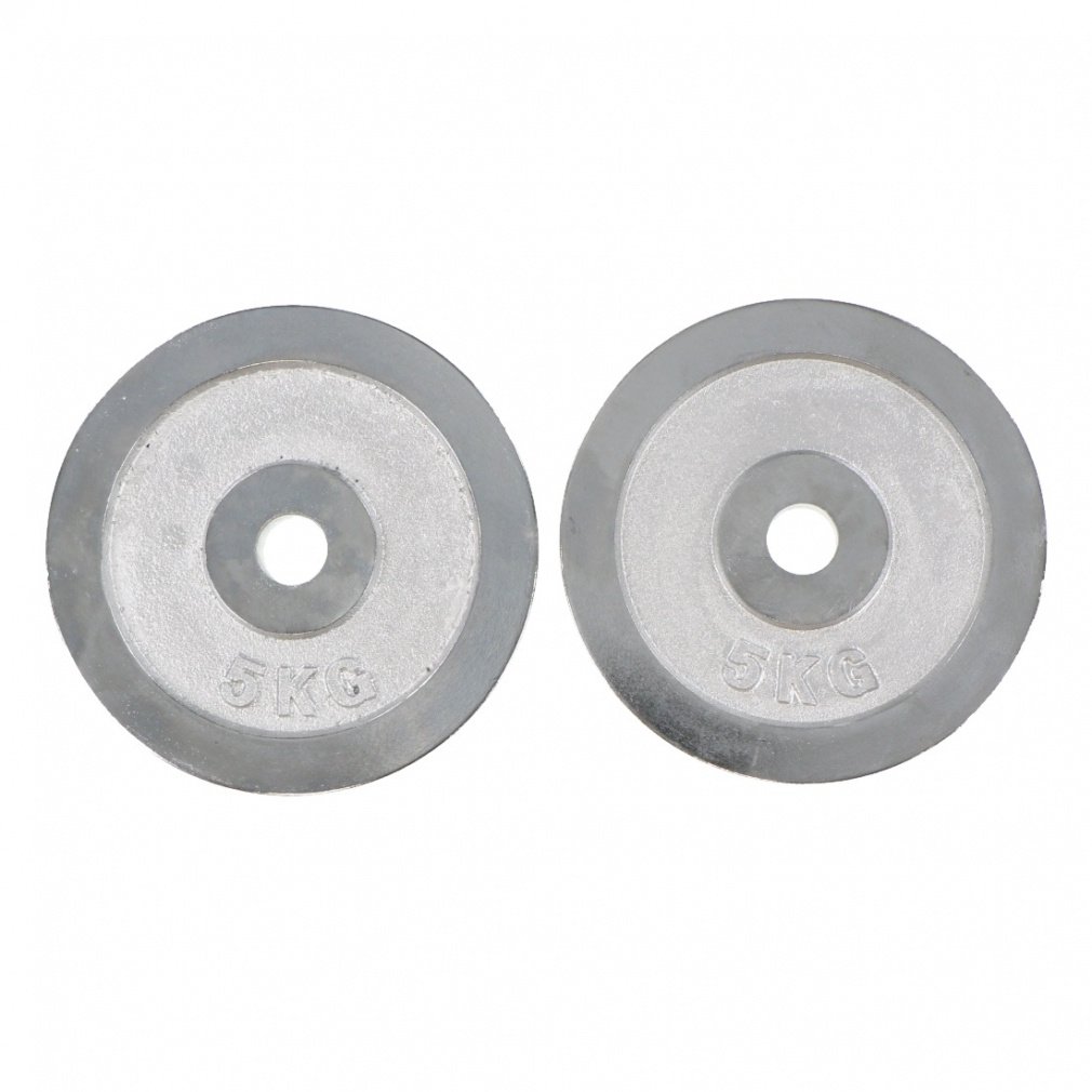 ティゴラ 可変式 マッスル ダンベル プレート 5Kg 2個セット ウェイト