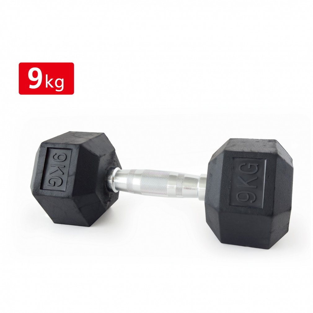 ラバーダンベル 9㎏ 9キロ 転がらない 床 保護｜Alpen Online