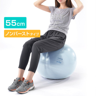 体幹バランスボール55cm サックス