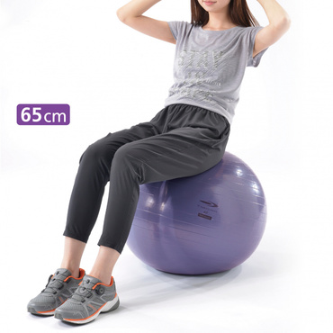 ノンバーストタイプバランスボール 65cm パープル