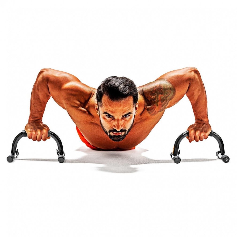 エルガム 大胸筋を大きく動かす腕立てバー 54175 フィットネス小物