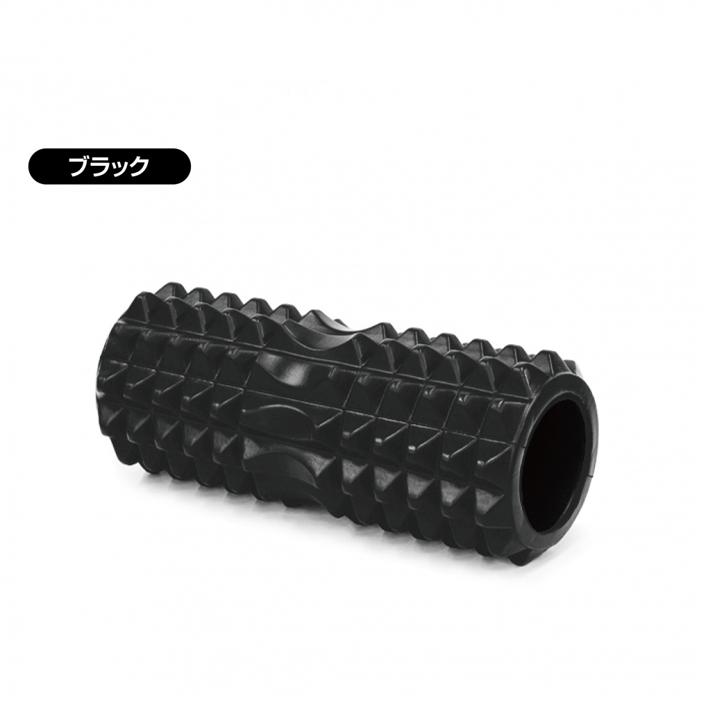 ツボにきくストレッチローラー ブラック｜Alpen Online