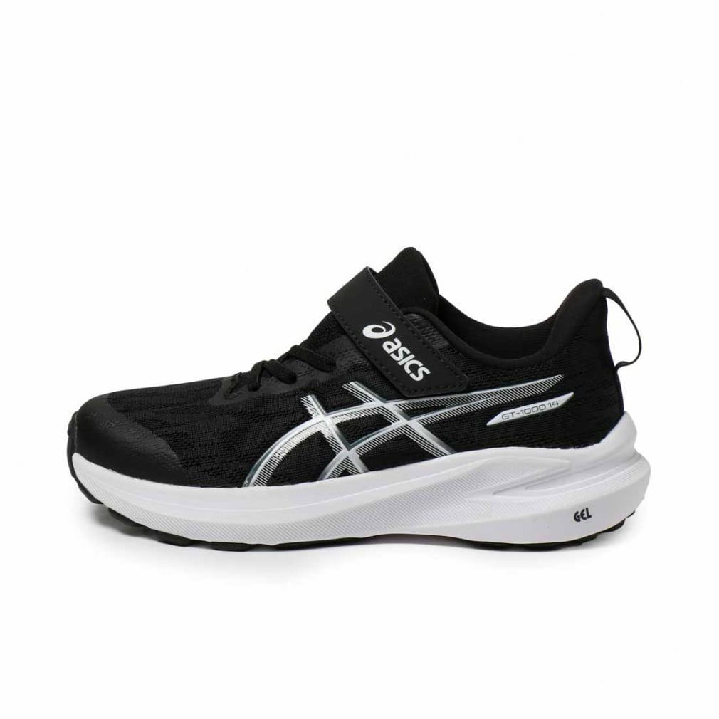 �A�V�b�N�X GT-1000 14 PS 1014A381 002 �W���j�A �L�b�Y �q�� �X�j�[�J�[ �F �u���b�N×�z���C�g asics