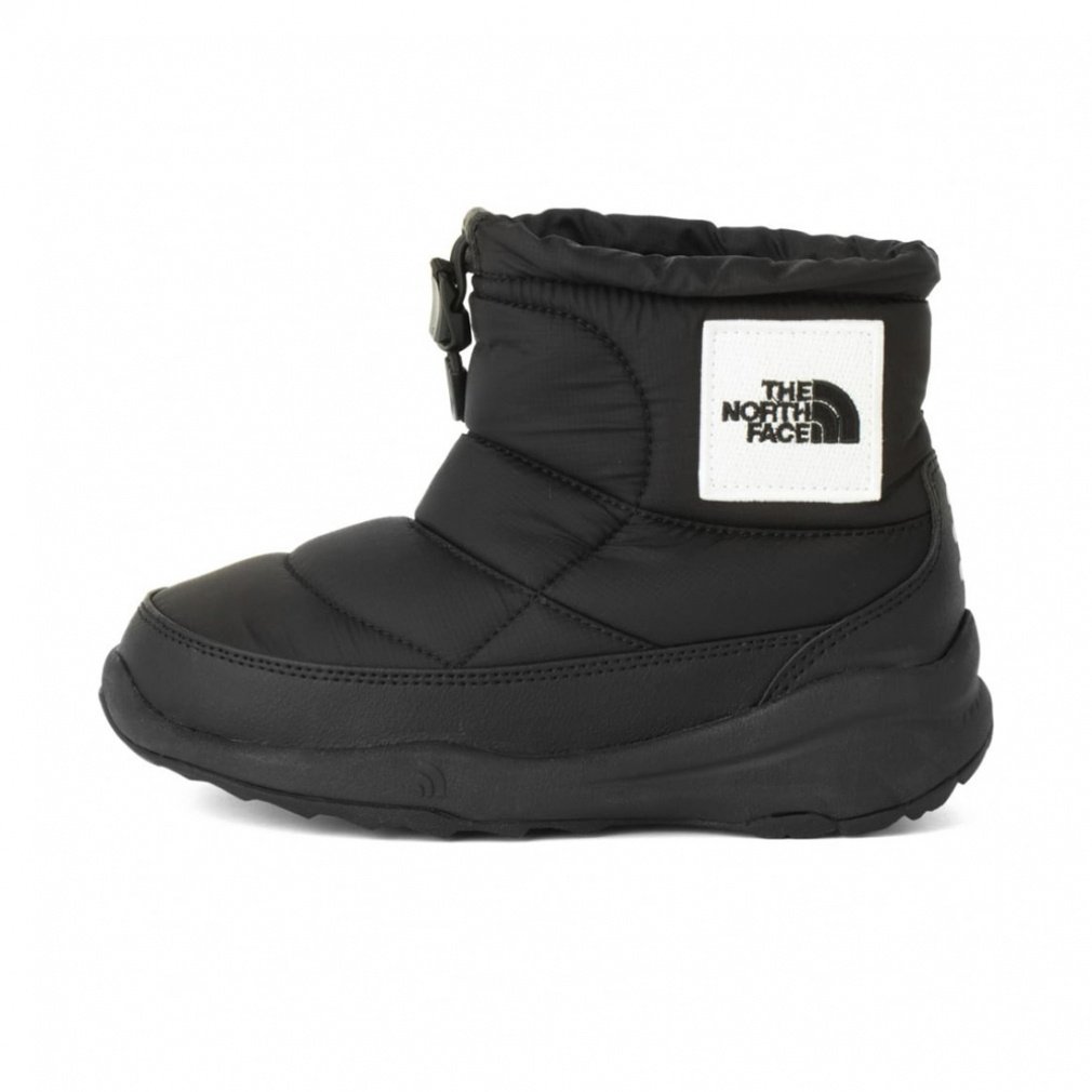 K Nuptse Bootie Logo Short : ブラック×ホワイト｜Alpen Online