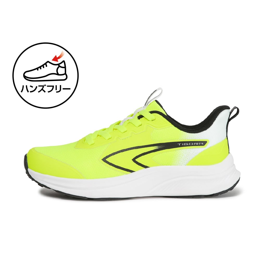 ジュニアランニングシューズ II YLBK(イエロー×ブラック-17.0cm)