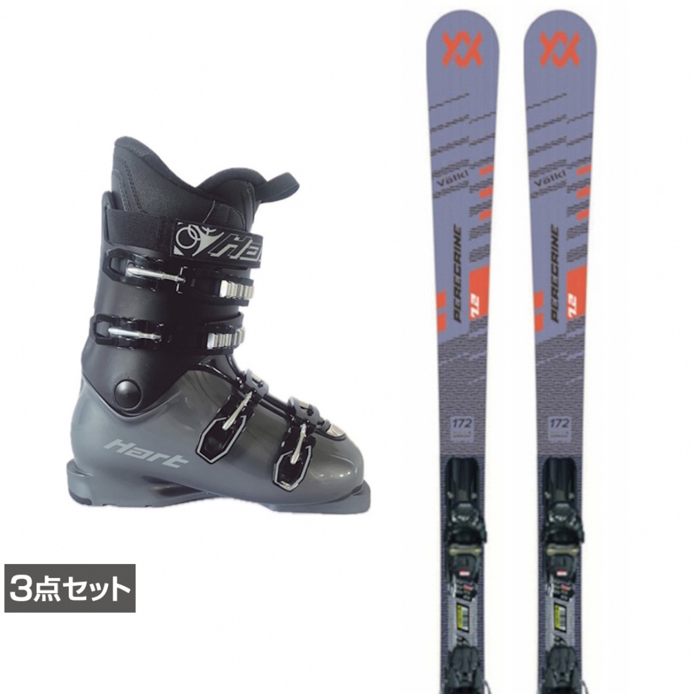 フォルクル ペレグリン 7.2 スキー板 ビンディング ブーツ 3点セット