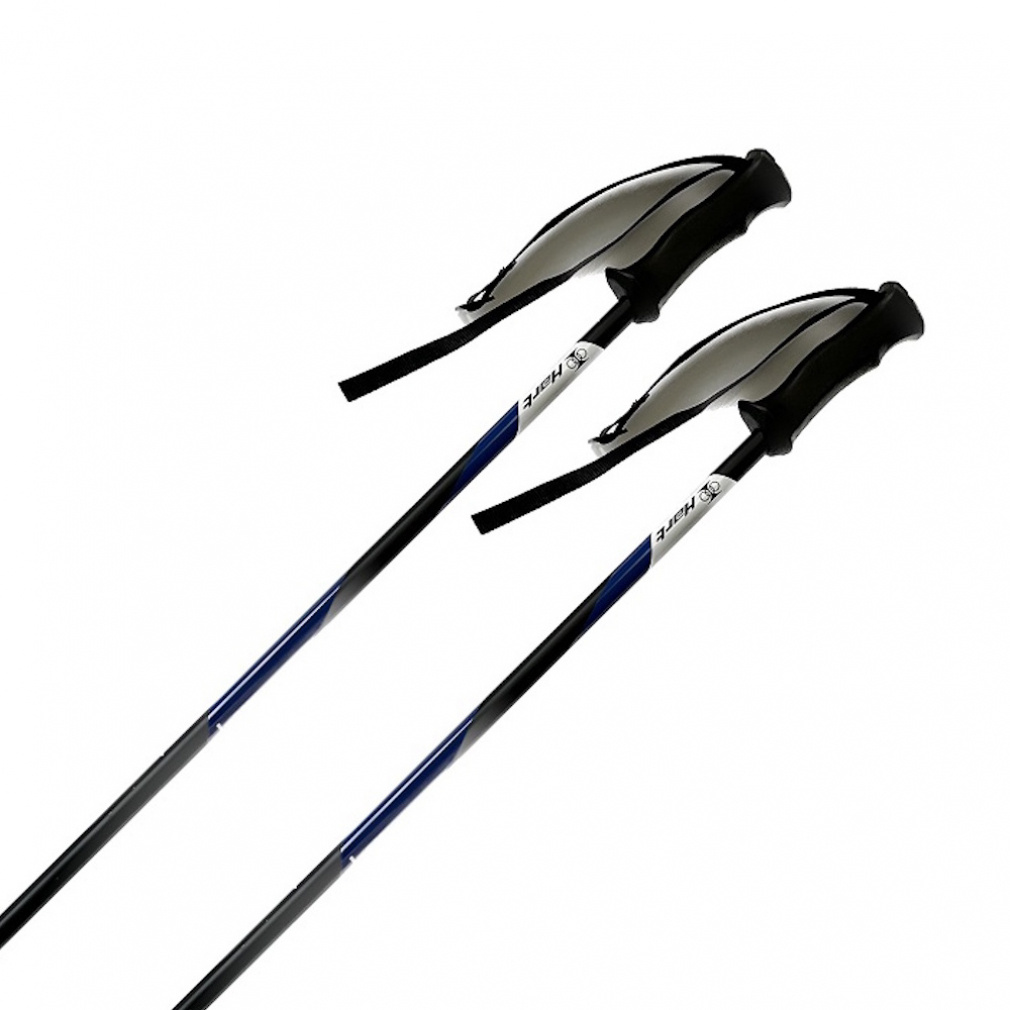 ハートクエスト スキーポール ブラック×ブルー｜Alpen Online