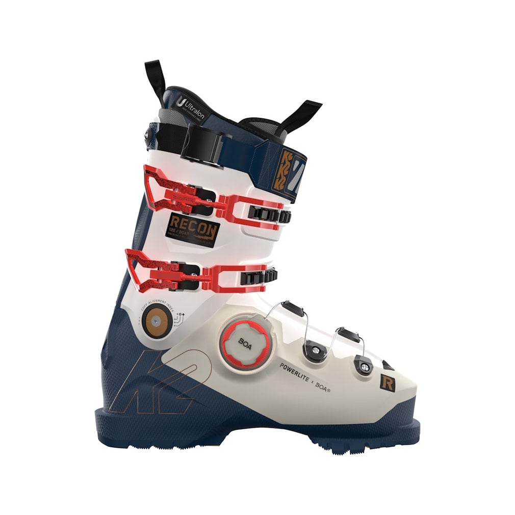 �P�[�c�[ ���R�� RECON 120 BOA KS240063 �����Y �X�L�[ �u�[�c : �A�C�{���[×�l�C�r�[ K2