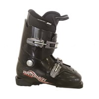 KAZAMA159cmレディーススキーブーツ22.5〜23.5cmストックセット カザマ KAZAMA Winterhigh スキーブーツ_ 2バックル 5063024915 スキー