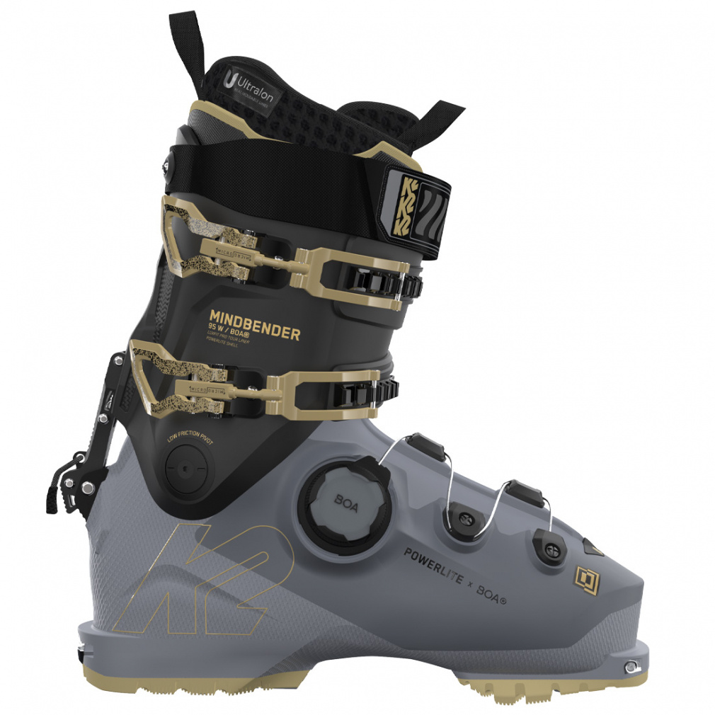 ケーツー マインドベンダー 95 ボア ウーマン_MINDBENDER 95 BOA W S240565001 レディース スキー ブーツ : グレー K2