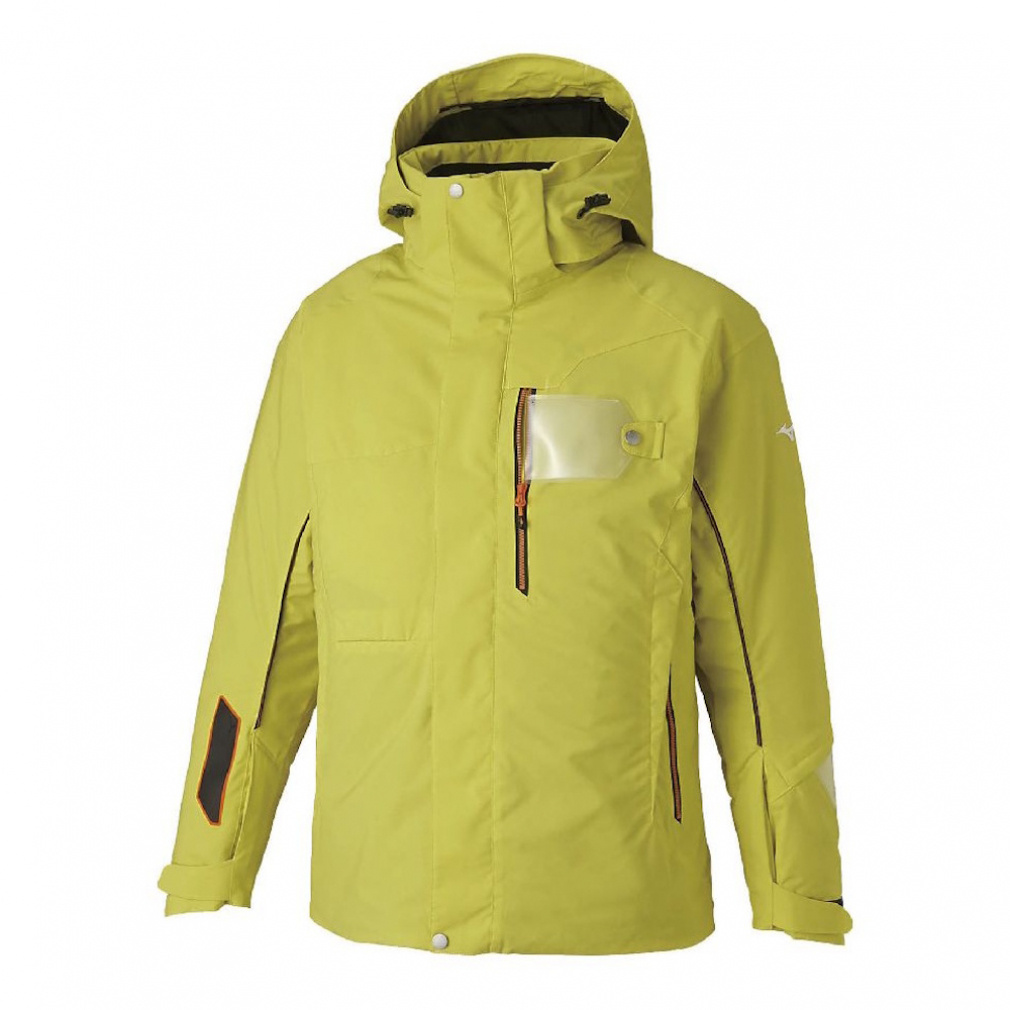 Mizuno Demo Team Solid Parka(イエローグリーン-S)