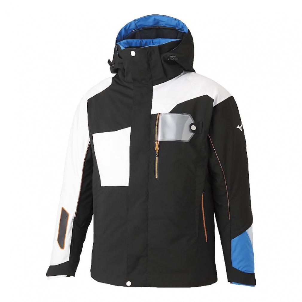 Mizuno Demo Team Solid Parka(ブラック×ホワイト-XS)