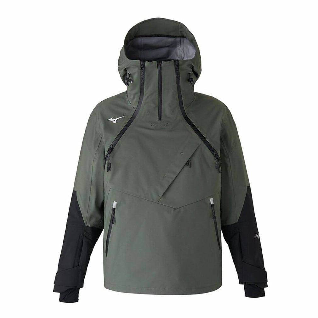 �yAPN�z �~�Y�m �����Y �X�L�[ �W���P�b�g FREE SKI SHELL PULL OVER PARKA Z2MEB33064 : �O���b�V���s���N MIZUNO