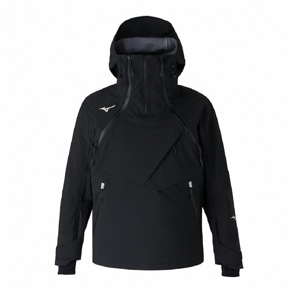 ~Ym Y XL[ WPbg FREE SKI SHELL PULL OVER PARKA Z2MEB33064 F ObVsN MIZUNO