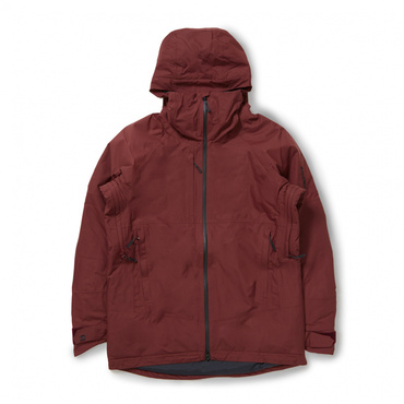 トランスファー パフ ジャケット TRANSFER PUFF JACKET M(ボルドー-S　ユニセックス)