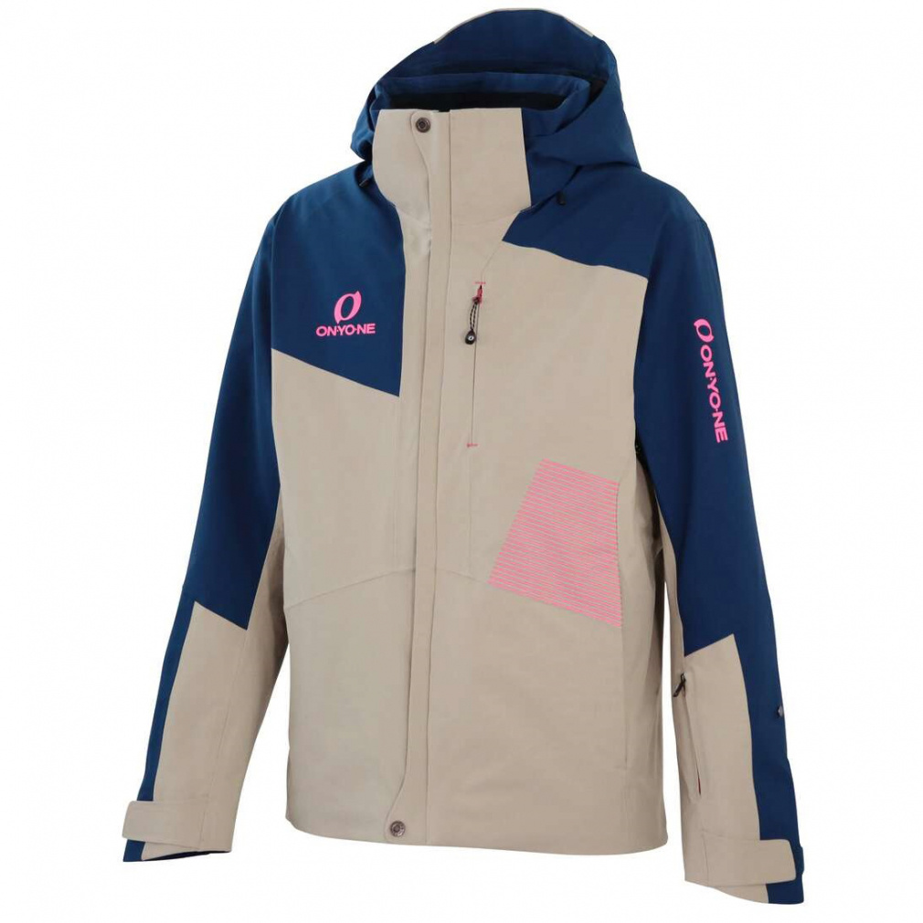 ONYONE OUTER JACKET_DEMO TEAM(サンド×ネイビー-M　ユニセックス)