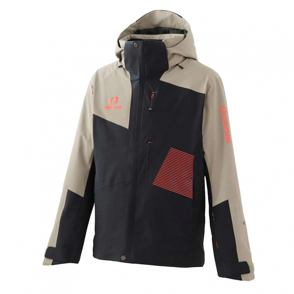 ONYONE OUTER JACKET_DEMO TEAM(ブラック×サンド-M　ユニセックス)