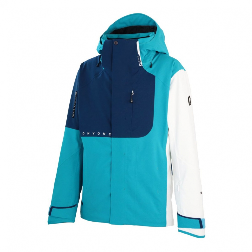 オンヨネ メンズ スキー ジャケット DEMO OUTER JACKET_ONYONE ONJ97042 004 : グレー×フラッシュイエロー ONYONE