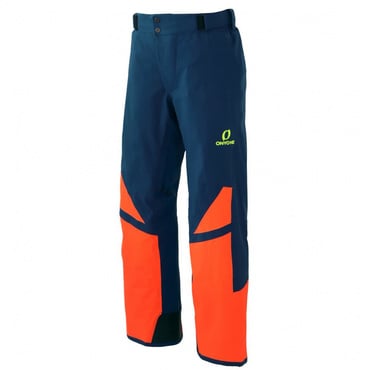 送料無料【ONYONE】ブルー×ベージュ スキーパンツ M DEMO デモ ONYONE OUTER PANTS_DEMO TEAM｜Alpen Online