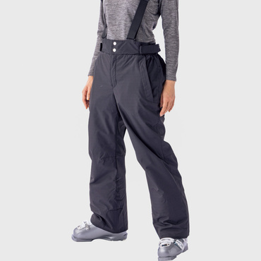 レディース スノーサスペンダー付パンツ ゆったりサイズ スキー パンツ