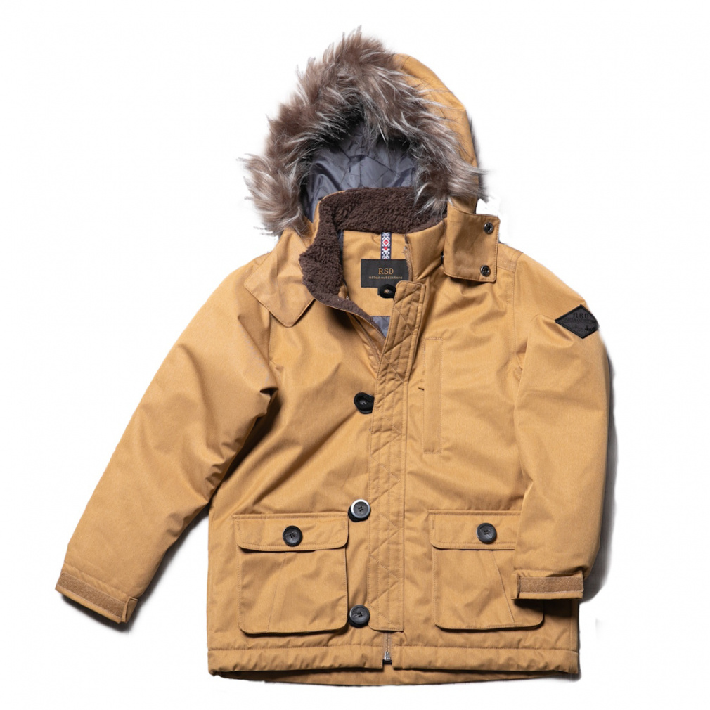 KIDS W/P JACKET_RESEEDA(キャメル-130cm)