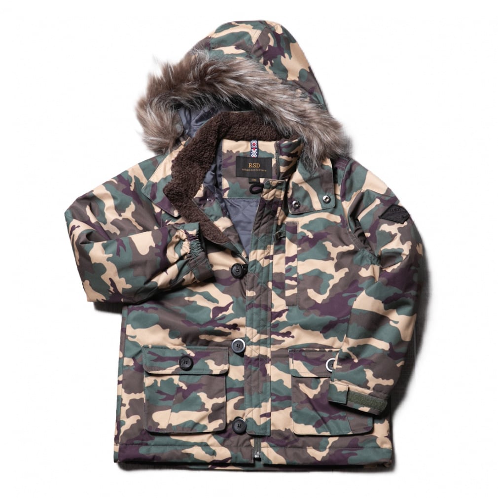 KIDS W/P JACKET_RESEEDA(エメラルドグリン-120cm)