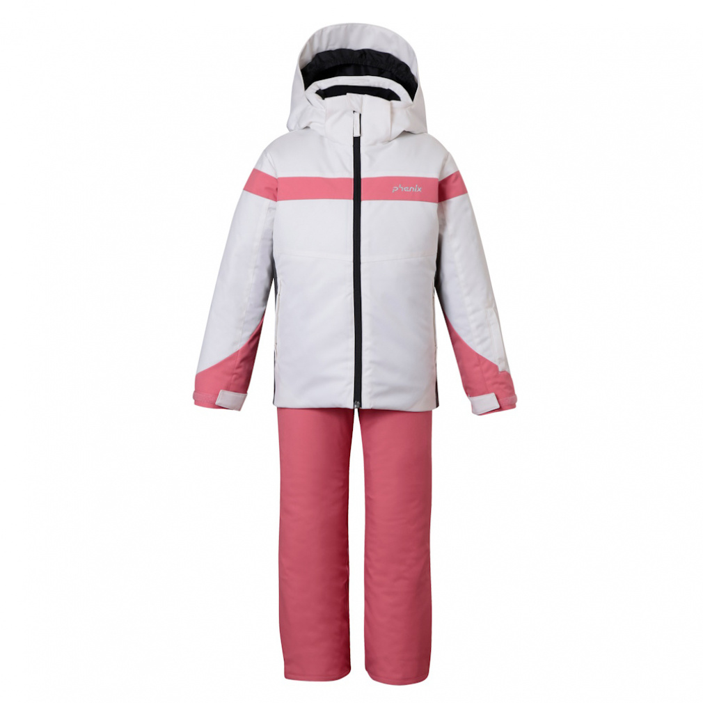 フェニックス ジュニア キッズ 子供 スキー ウェア上下セット Curve Line Sleeves Junior Two-piece ESG242P93 PHENIX