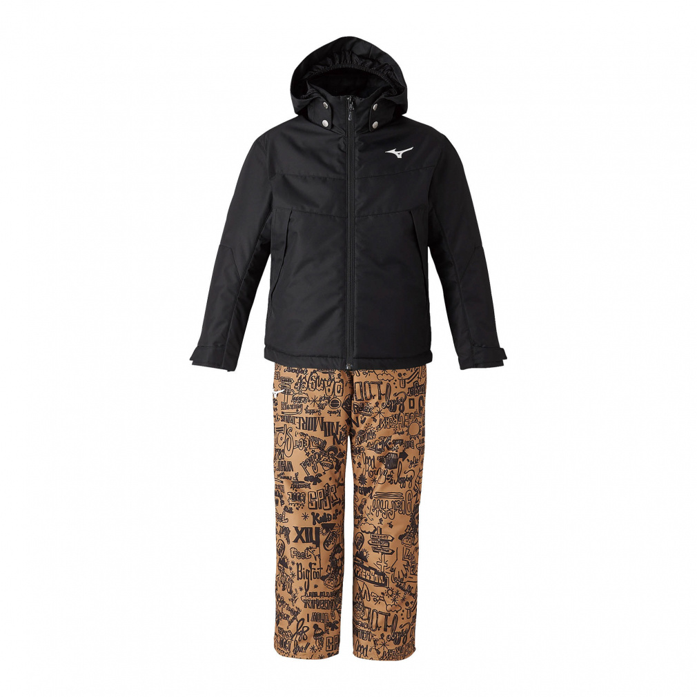 ミズノ ジュニア キッズ 子供 スキー ウェア上下セット MIZUNO SNOW Jr