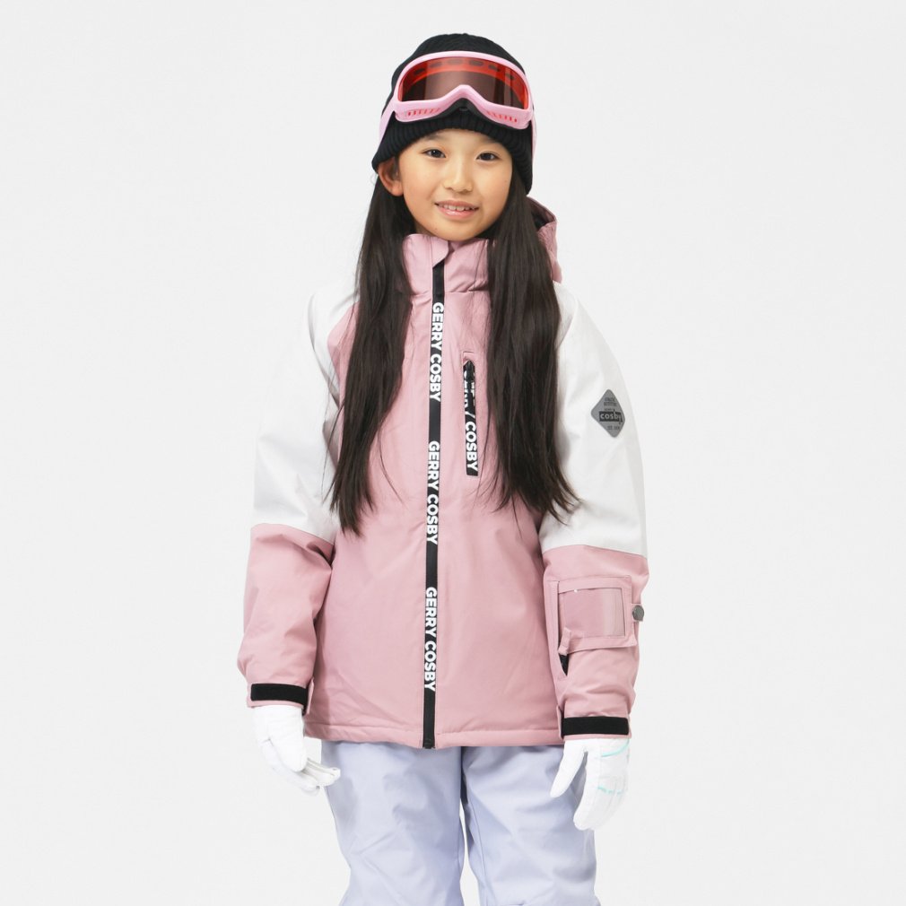 コスビー ジュニア キッズ 子供 スキー ウェア上下セット ガールズ