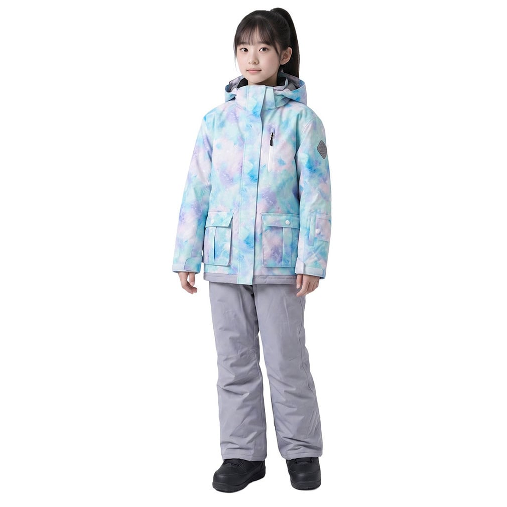 コスビー ジュニア キッズ 子供 スキー ウェア上下セット ガールズ