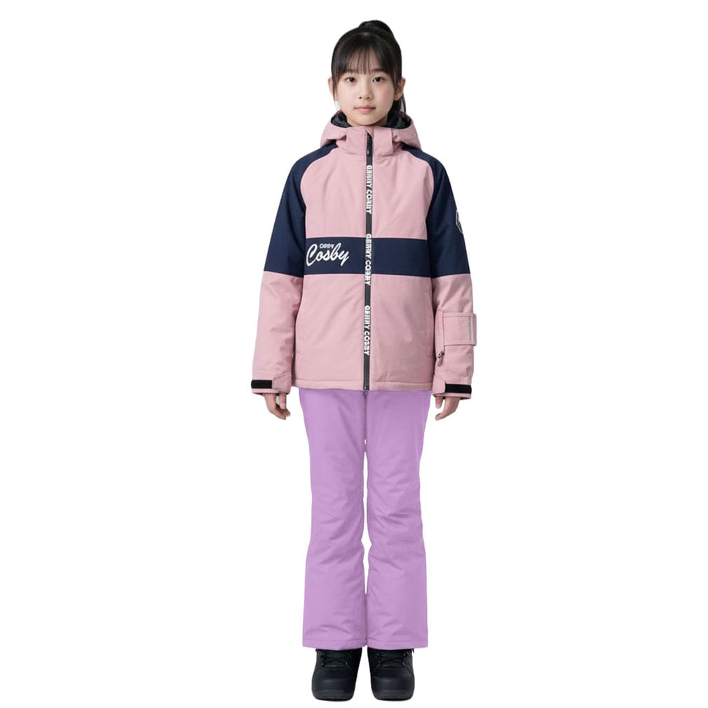 コスビー ジュニア キッズ 子供 スキー ウェア上下セット ガールズ