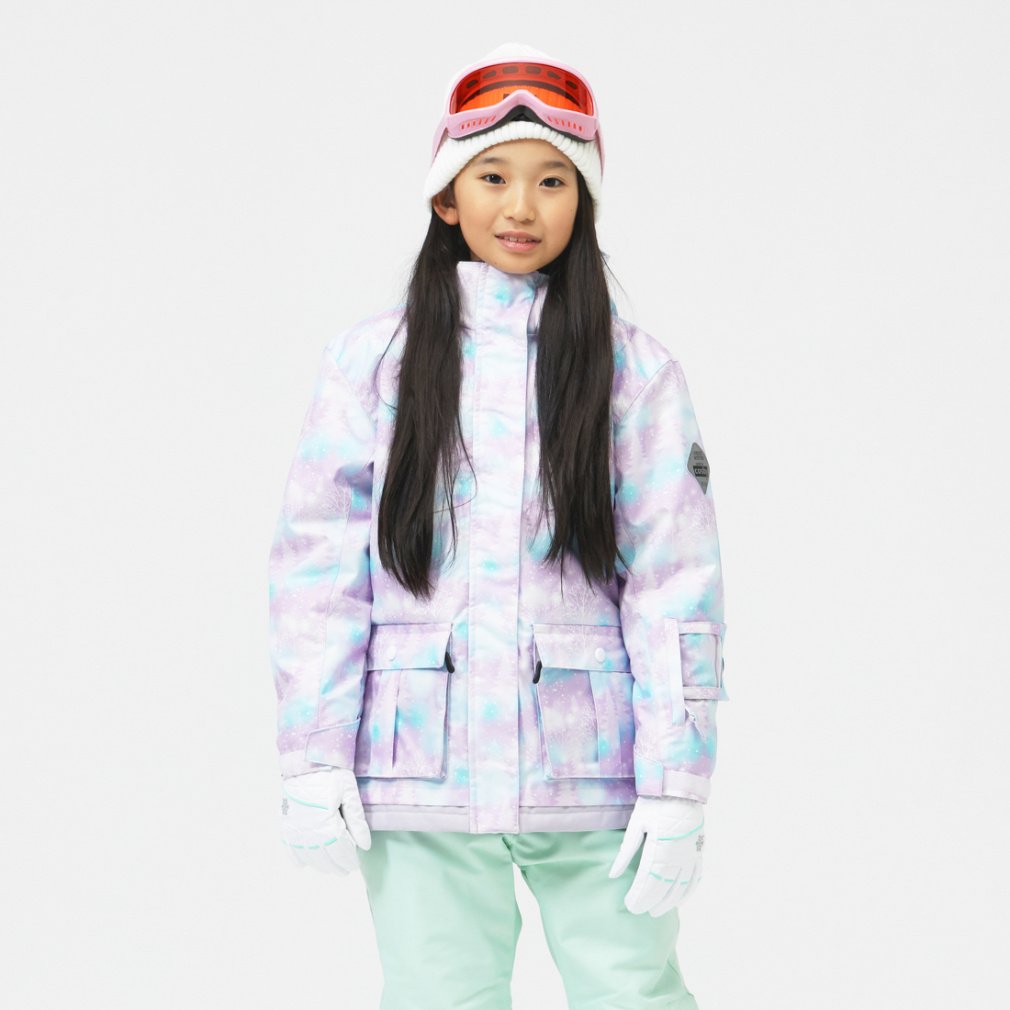 コスビー ジュニア キッズ 子供 スキー ウェア上下セット ガールズ