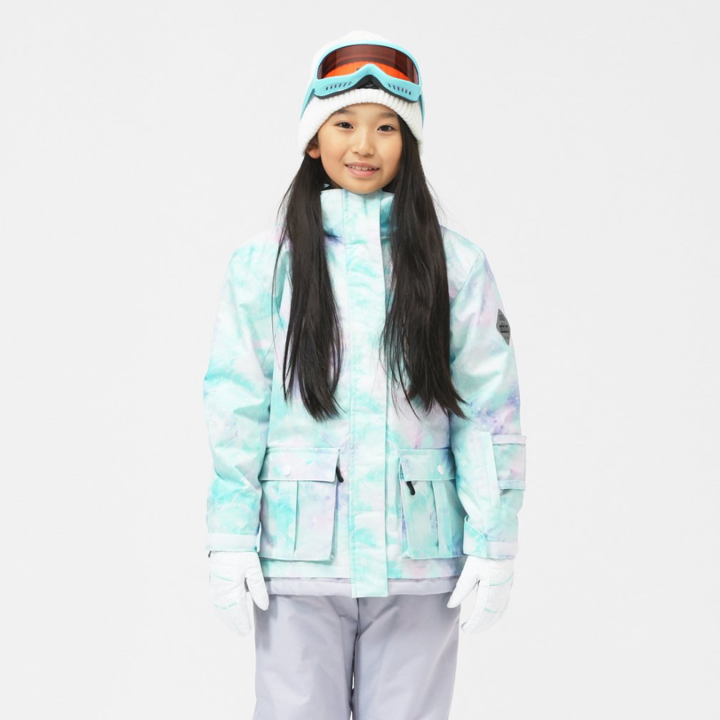 コスビー ジュニア キッズ 子供 スキー ウェア上下セット ガールズ