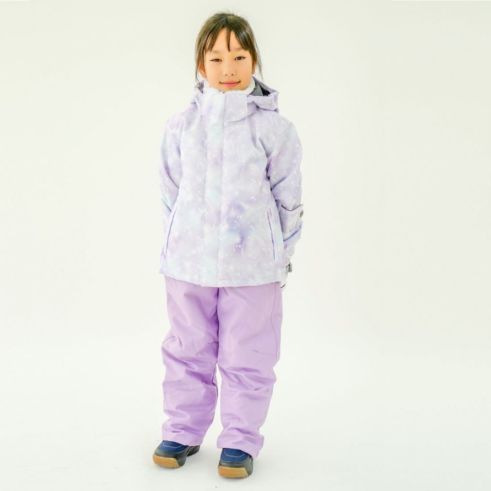ジョイライド ジュニア キッズ 子供 スキー ウェア上下セット オンナノコスキースーツ JOT-5470 JOYRIDE