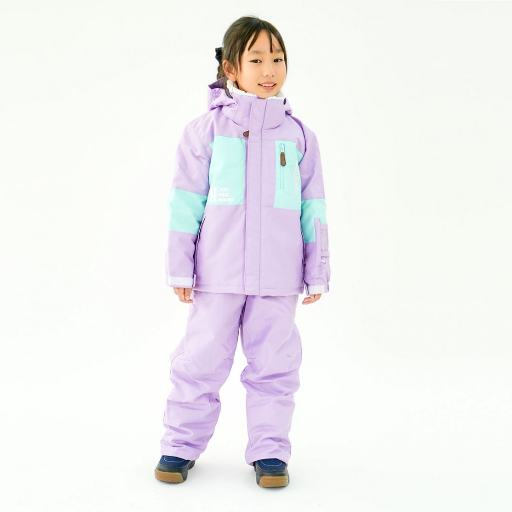 ジョイライド ジュニア キッズ 子供 スキー ウェア上下セット オンナノコスキースーツ JOT-5471 JOYRIDE