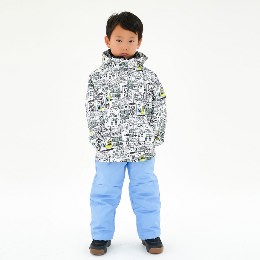 ジョイライド ジュニア キッズ 子供 スキー ウェア上下セット オトコノコスキースーツ JOT-5371 JOYRIDE