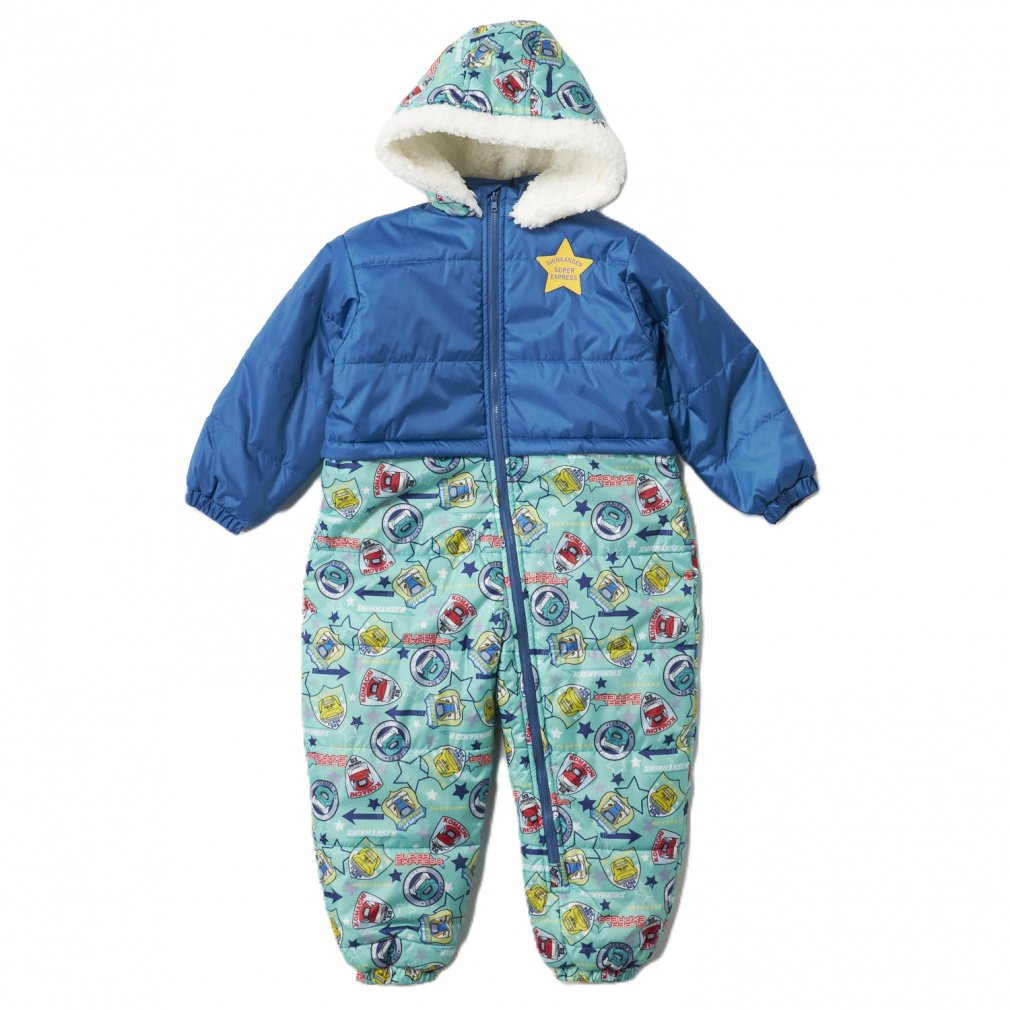 ニッキー ジュニア キッズ 子供 スキー ワンピース 新幹線スノー