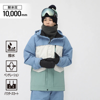 Alpenmark スノーボードウェア フード付き⭐️3回着用⭐️美品 Alpenmark スノーボードウェア フード付き⭐️3回着用⭐️美品