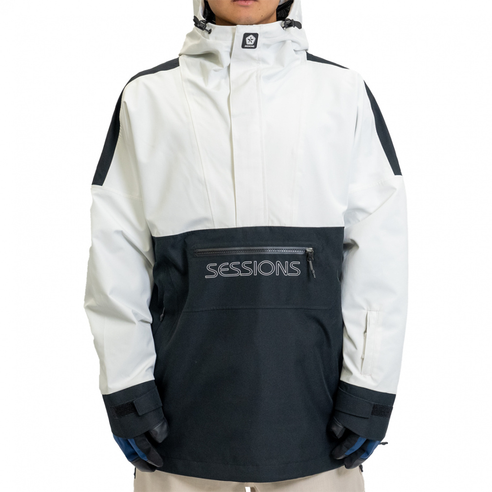 ZbVY Y Xm[{[h WPbg JIX vI[o[ WPbg CHAOS PULLOVER JACKET SSFW240013 SESSIONS