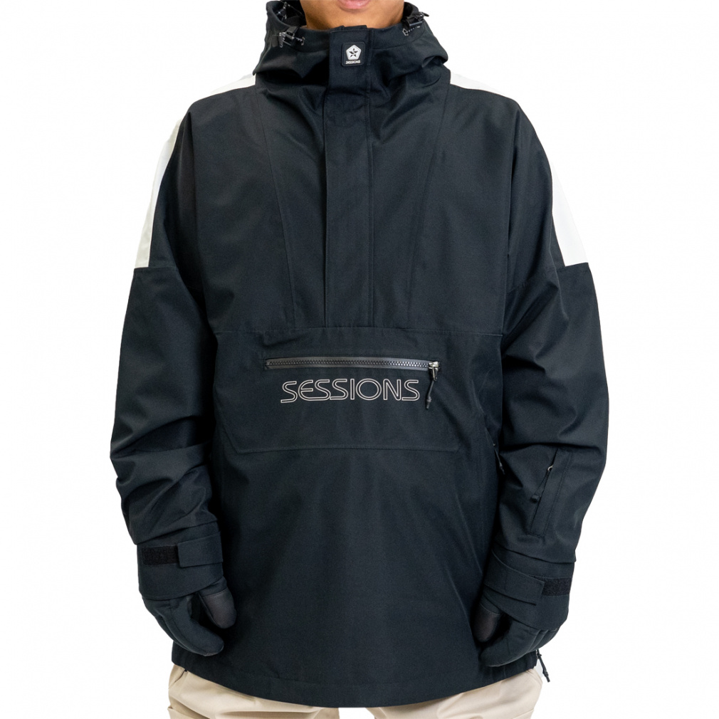 セッションズ メンズ スノーボード ジャケット カオス プルオーバー ジャケット CHAOS PULLOVER JACKET SSFW240013 SESSIONS
