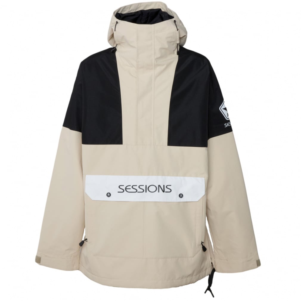 セッションズ メンズ スノーボード ジャケット CHAOS PULLOVER JACKET