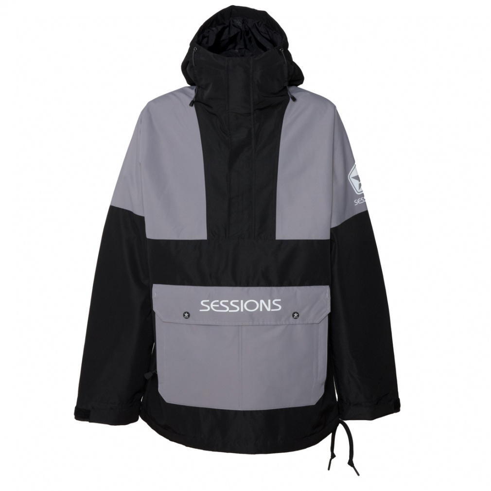 セッションズ メンズ スノーボード ジャケット CHAOS PULLOVER JACKET