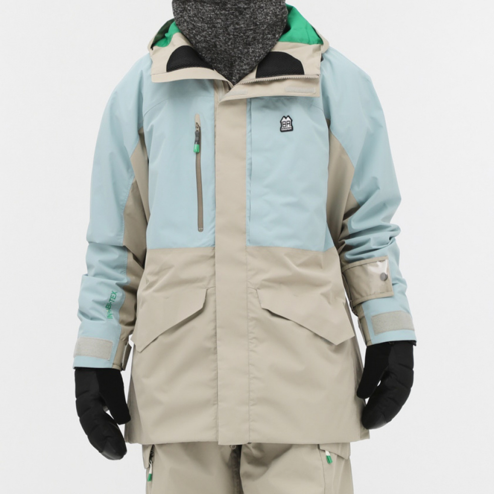 INH FULL-ZIP JCKET(ベージュ-S)