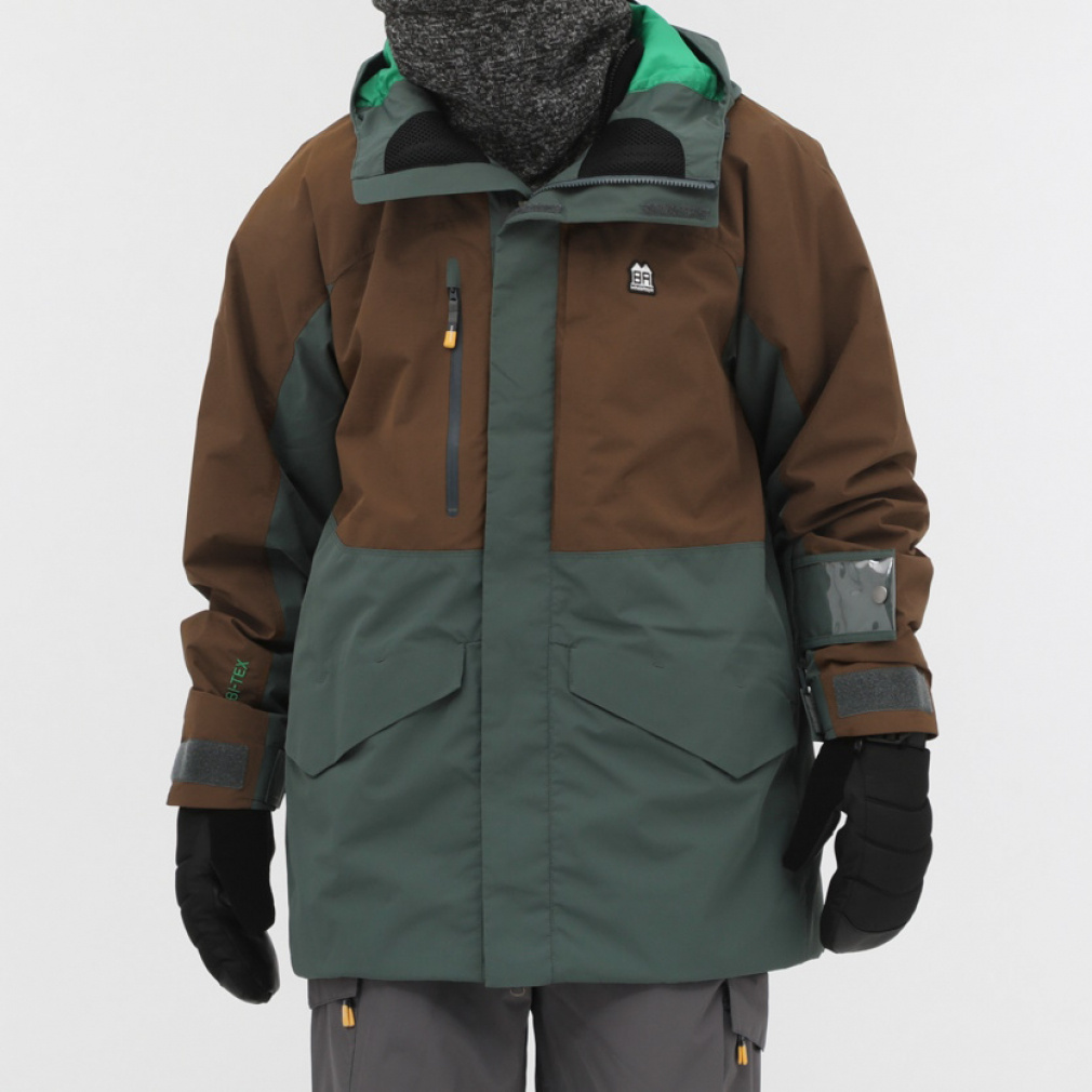 INH FULL-ZIP JCKET(グリーン-S)