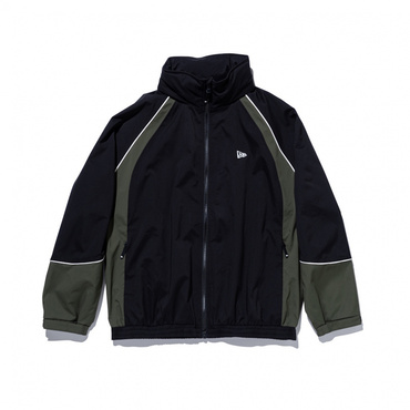 OD SNOW JKT PIPING BLK OLV