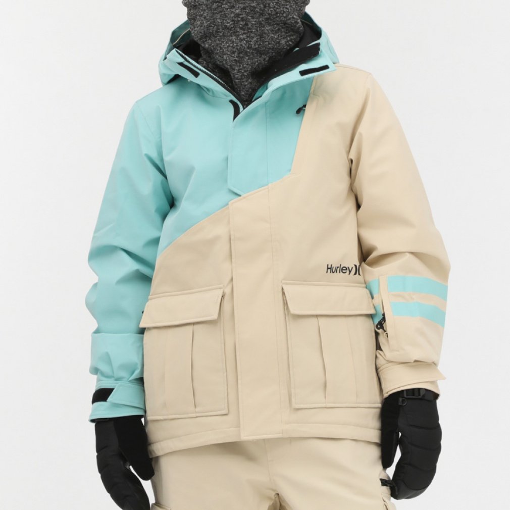 n[[ Y Xm[{[h WPbg M BLOCK PARTY SNOW JACKET MSW2312041 Hurley