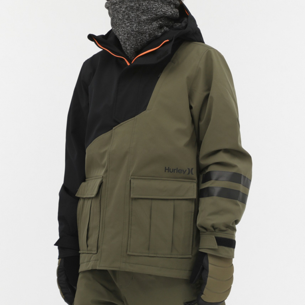 n[[ Y Xm[{[h WPbg M BLOCK PARTY SNOW JACKET MSW2312041 Hurley