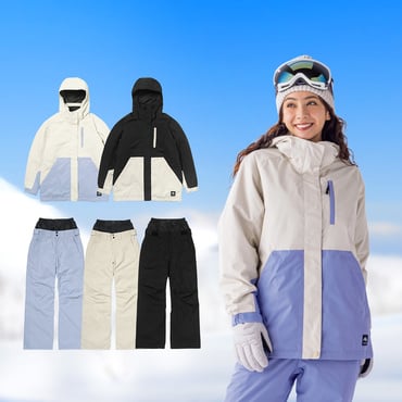 スノーボードウェア 上下セット レディース