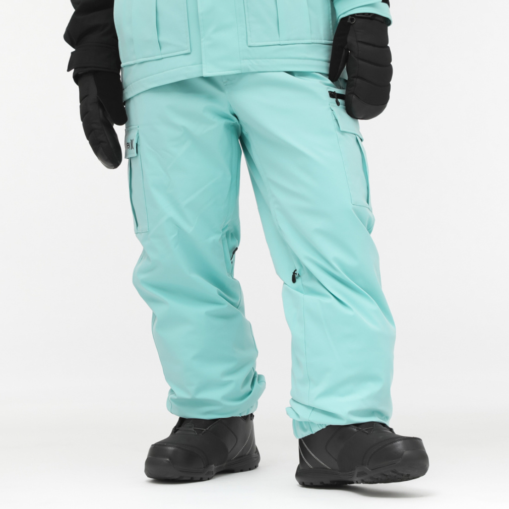 M SNOW CARGO PANTS(ペールブルー-M)