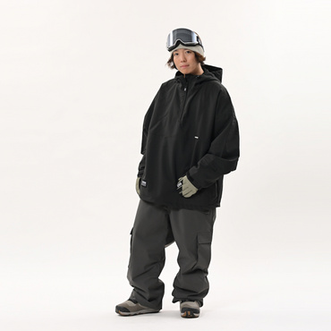 ANTHEM LIMITED SET ANORAK×CARGOPANTS_(ブラック×チャコールグレー-S)